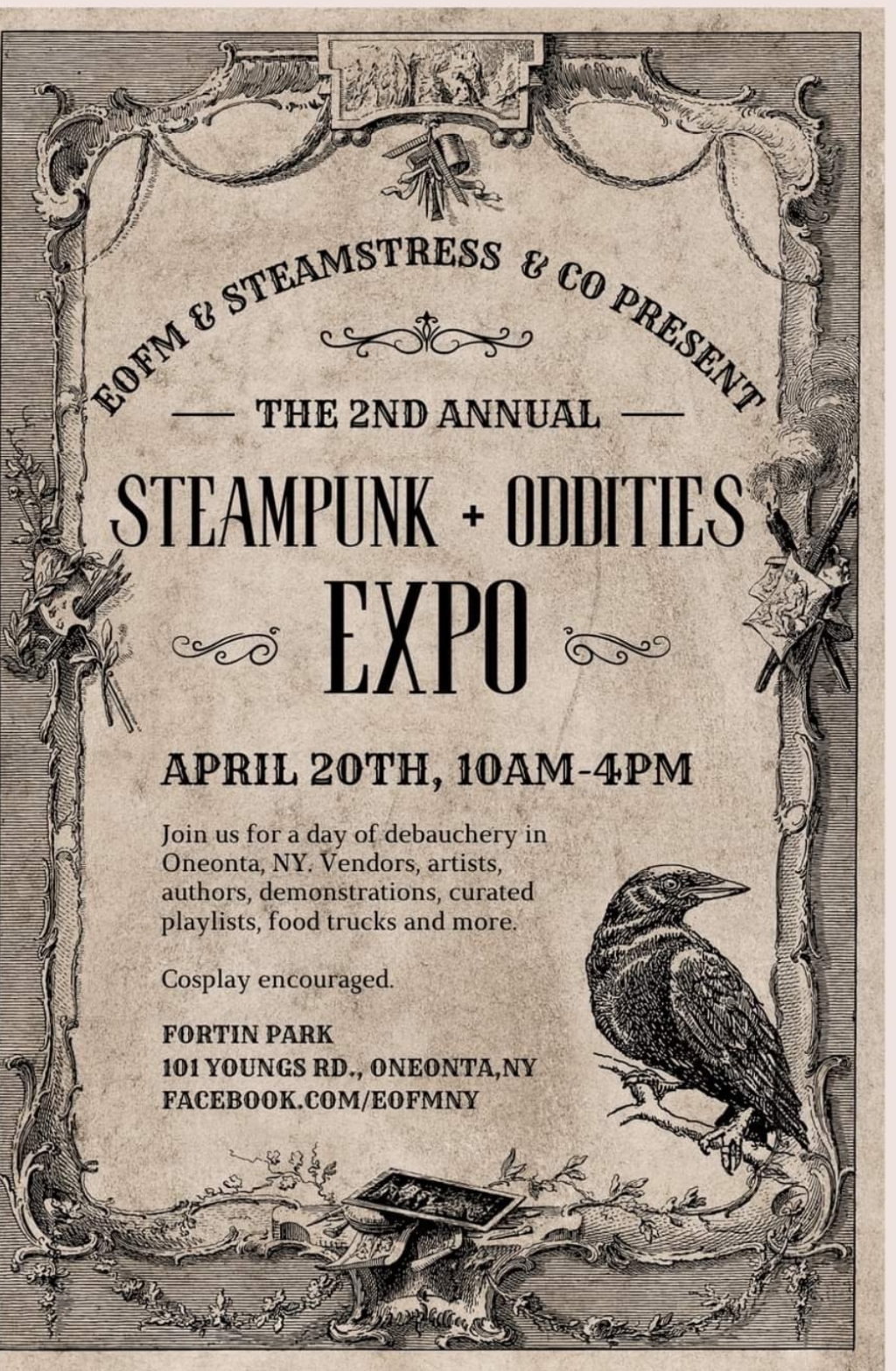 Chronicles of Elegance & Eccentricity: The 2nd Otsego Steampunk and Oddities Gala